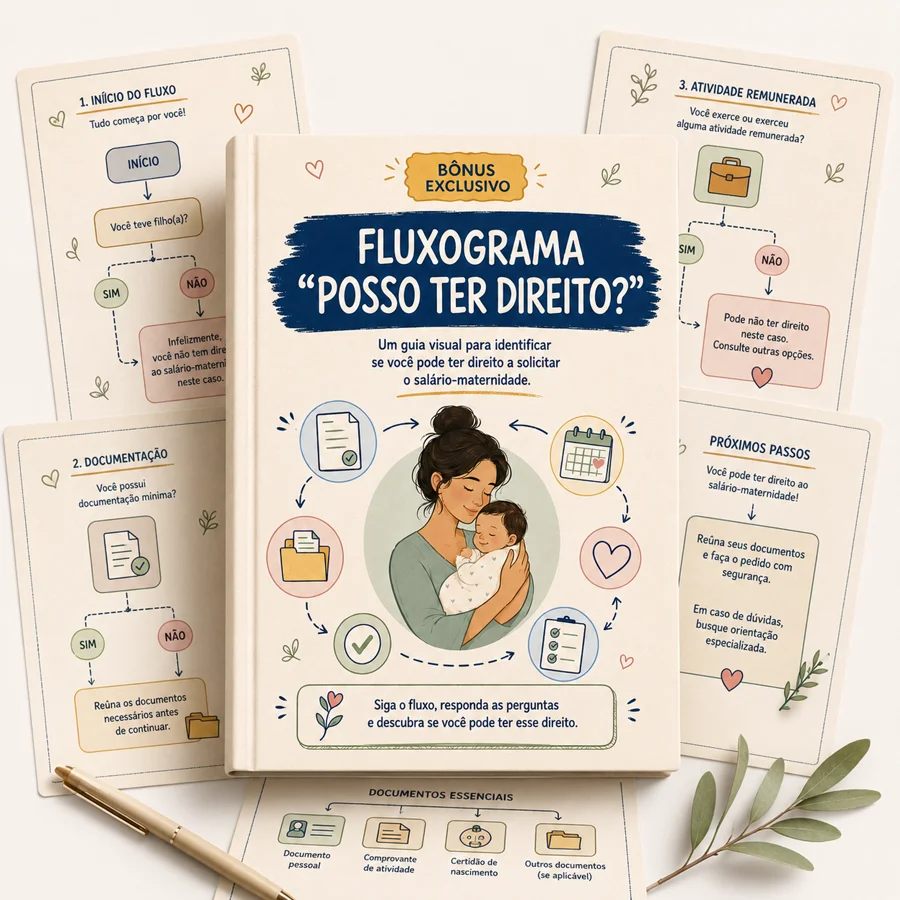Bônus 1 — Fluxograma Posso Ter Direito?