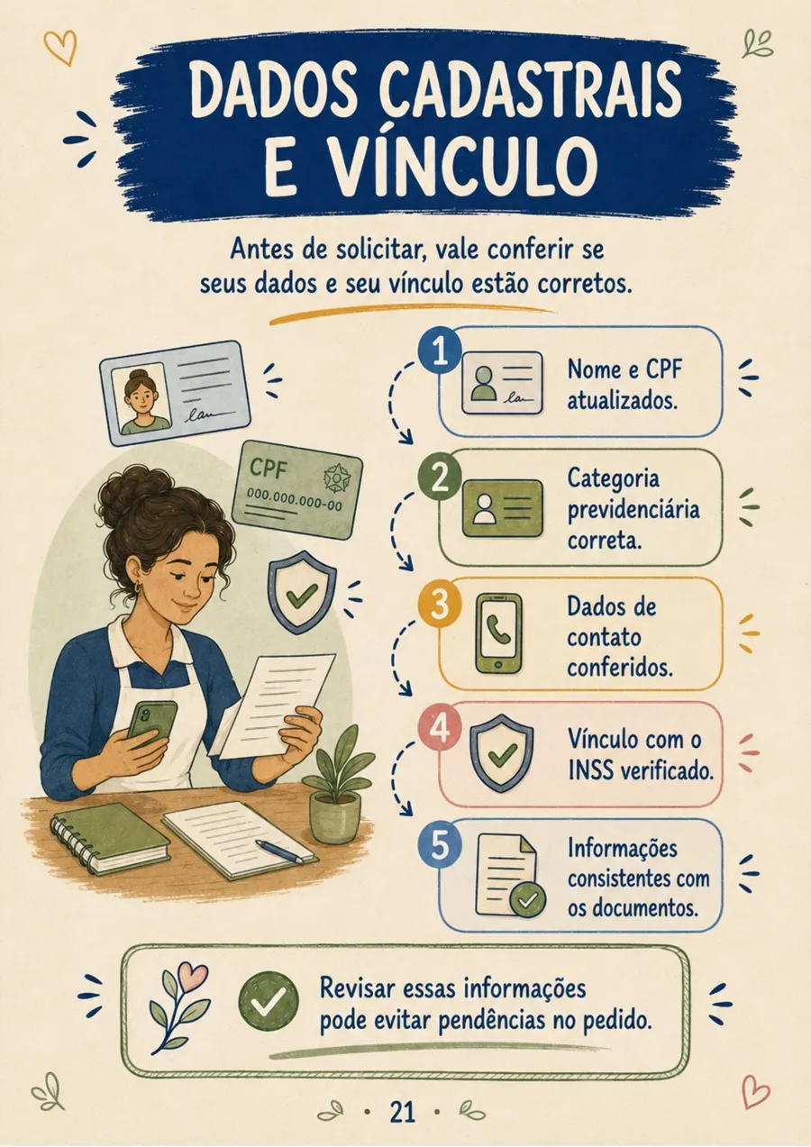 Dados Cadastrais e Vínculo